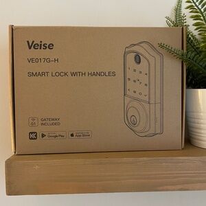 Veise Smart Lock with Handles VE017G-H – Fingerprint Keyless Entry, Gateway